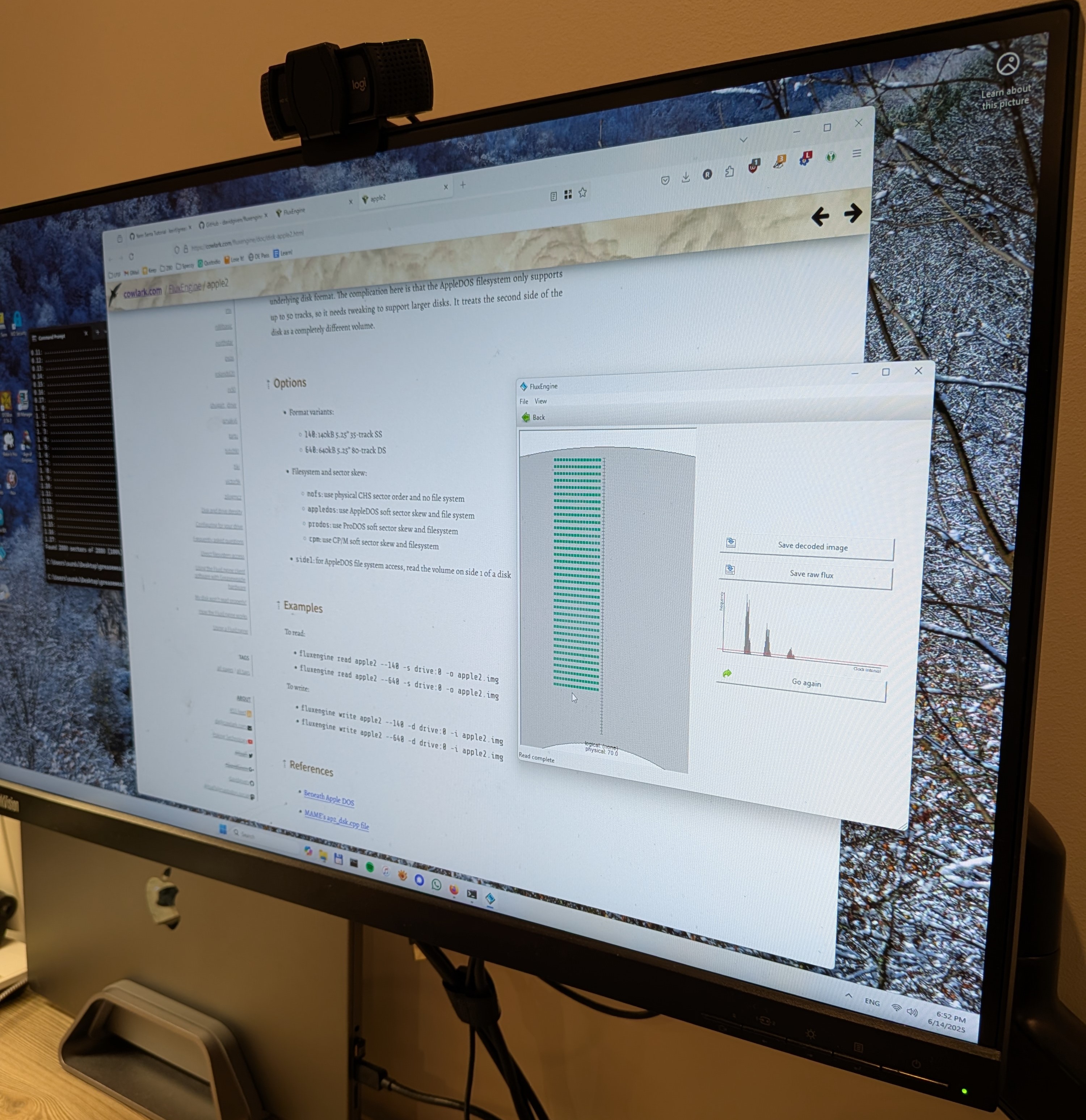 FlexEngine on the monitor