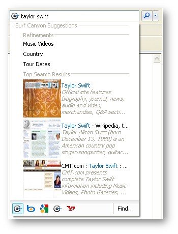 Taylor Swift Dropdown